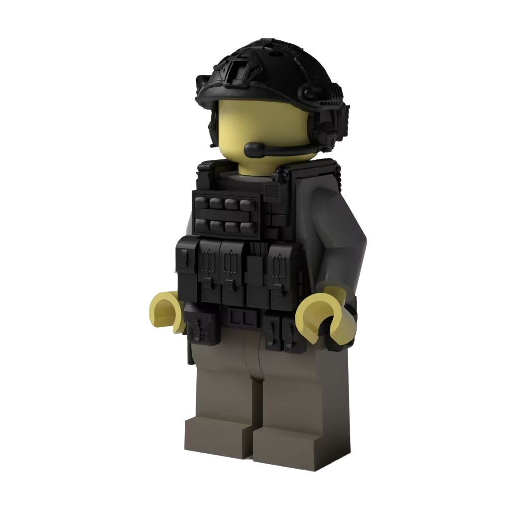 FAST Bump High Cut Helmet for Brick Minifigures