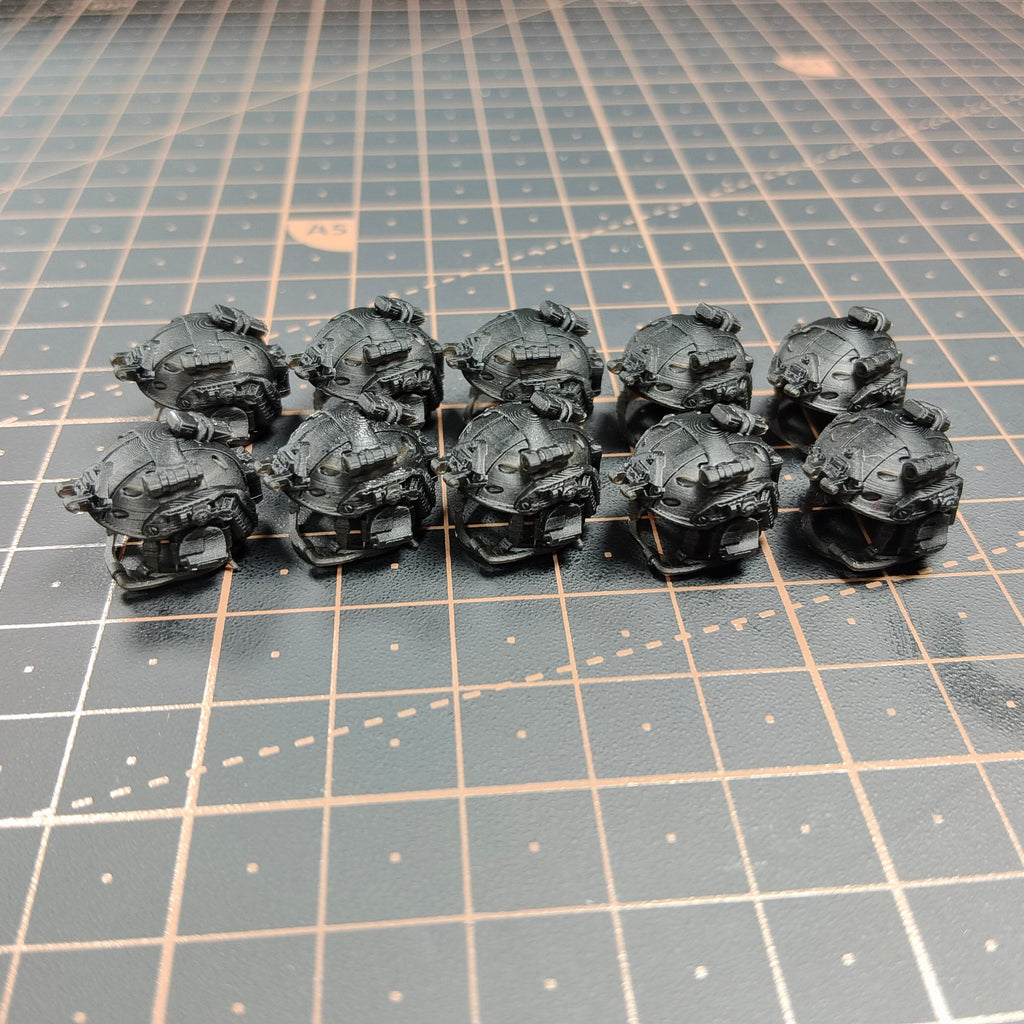 FAST Helmet Bulk Pack for Brick Minifigures