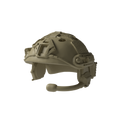 FAST Bump High Cut Helmet for Brick Minifigures