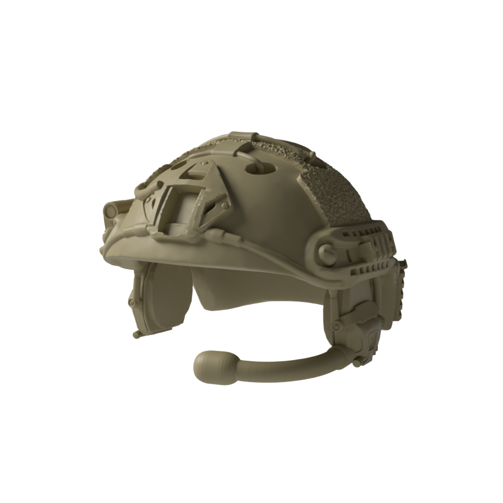 FAST Bump High Cut Helmet for Brick Minifigures