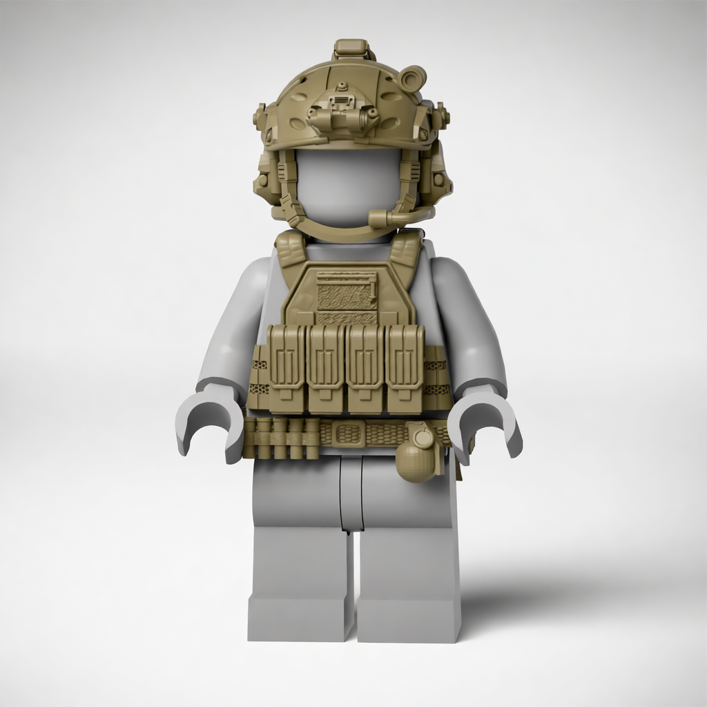FAST Helmet Bulk Pack for Brick Minifigures