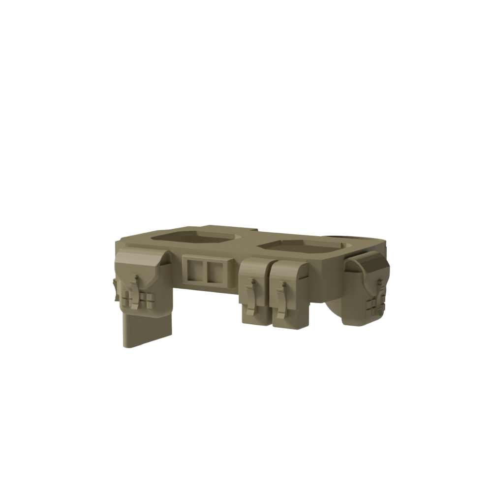 Tactical Belt & Cummerbund Accessories for Brick Minifigures