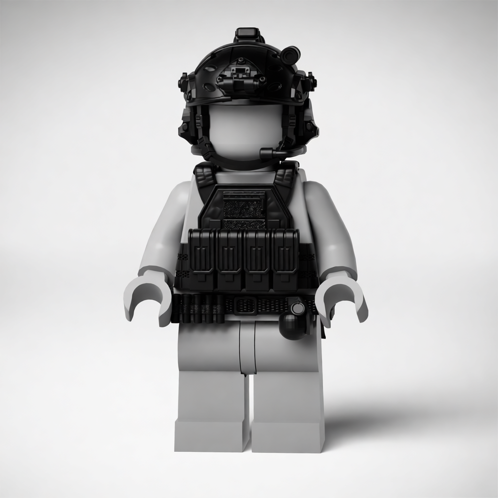 FAST Helmet Bulk Pack for Brick Minifigures