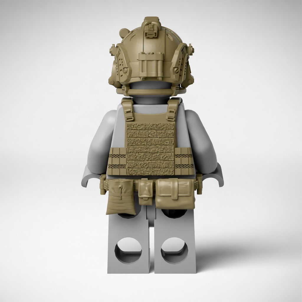 FAST Helmet Bulk Pack for Brick Minifigures