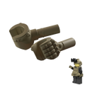 Tactical Gloves for Brick Minifigures