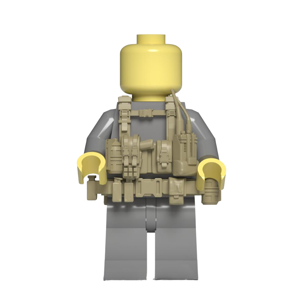 Scout Chest Rig for Brick Minifigures