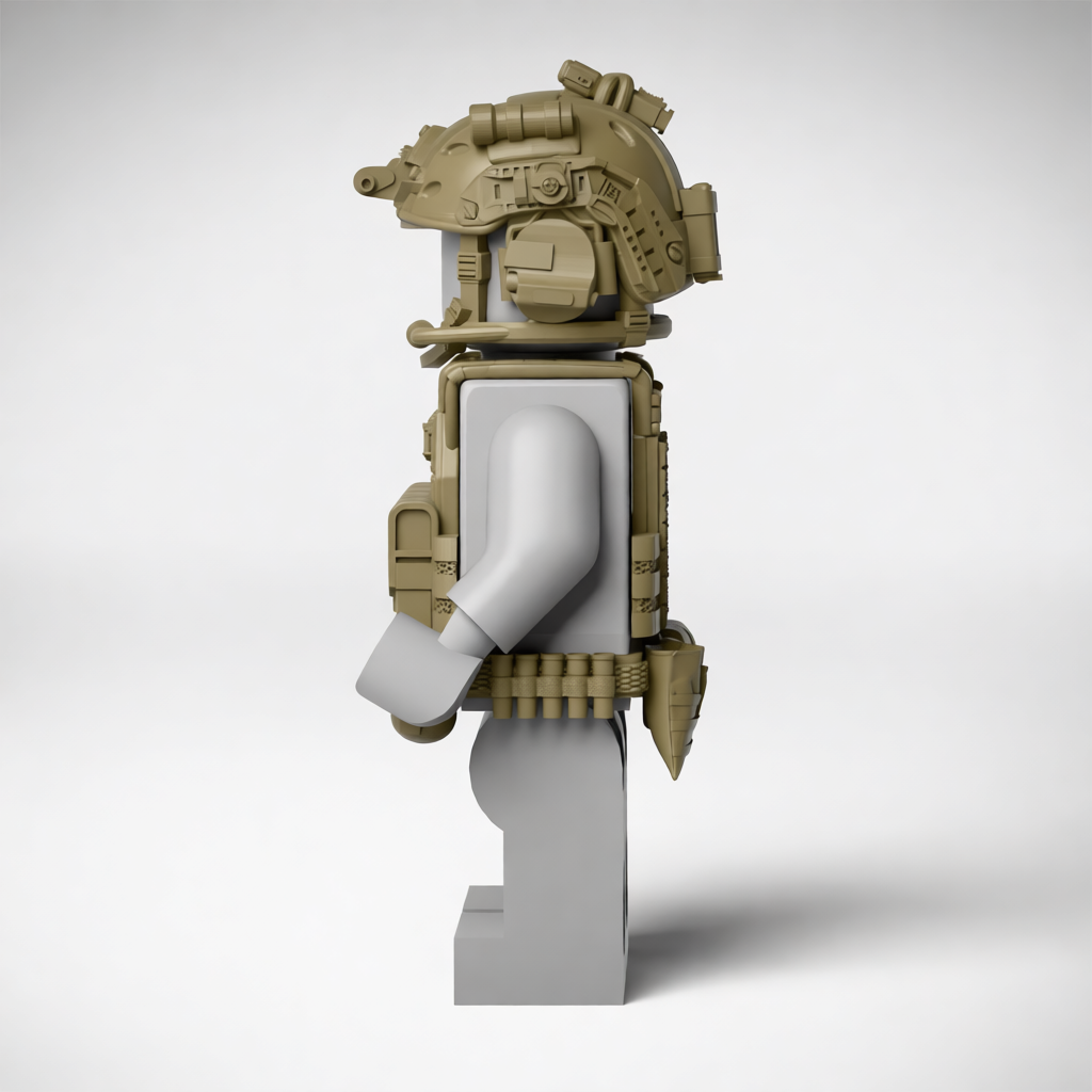 FAST Helmet Bulk Pack for Brick Minifigures