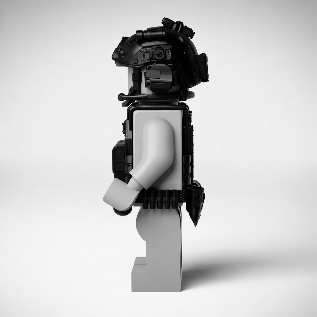 Ranger Helmet for Brick Minifigures