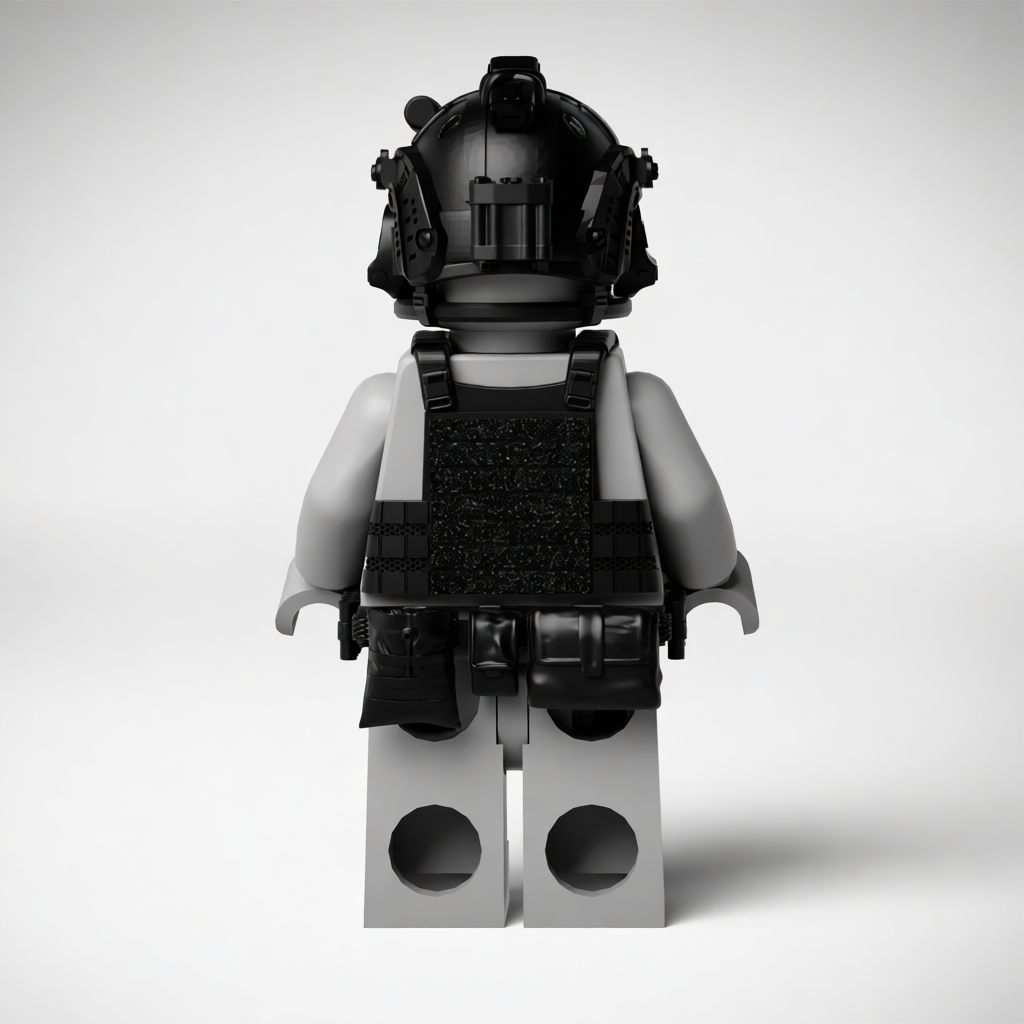 Ranger Helmet for Brick Minifigures