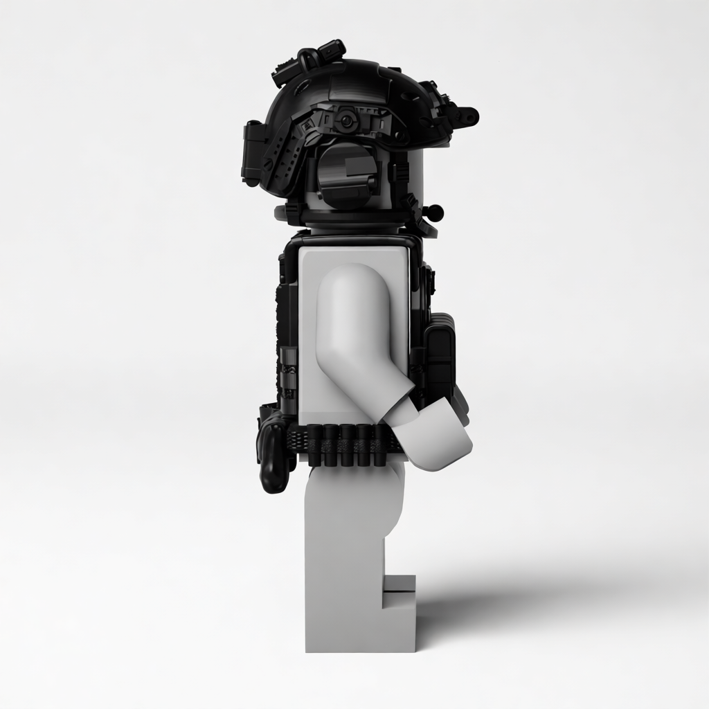 Ranger Helmet for Brick Minifigures