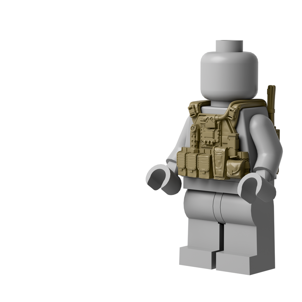 RE Tactical Vest 6-Piece Set for Brick Minifigures