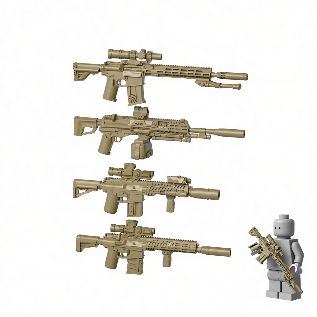 PJ5 Optics Accessory Pack for Brick Minifigures