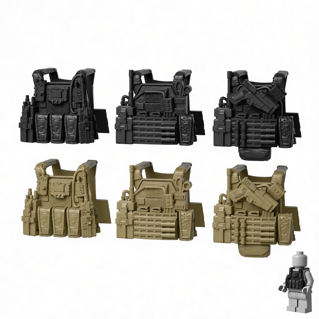 RE8 Tactical Vest – Black
