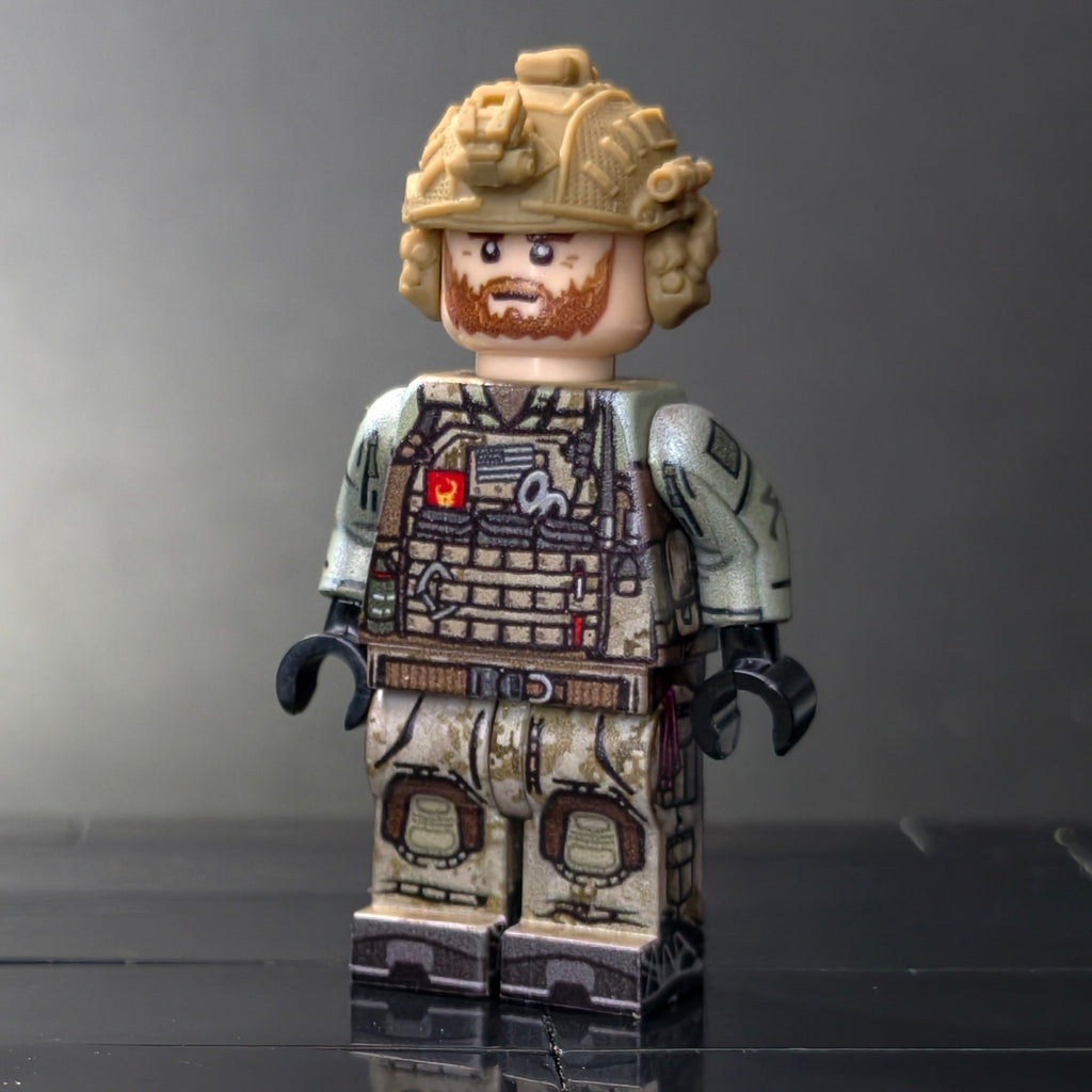 Elite Tactical Operator Brick Figure – Six-Sided UV Printed Collector Edition