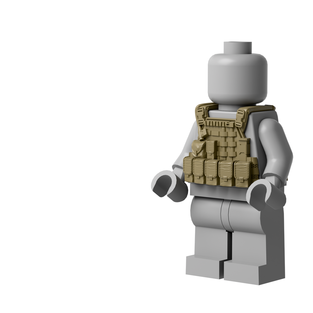 RE Tactical Vest 6-Piece Set for Brick Minifigures