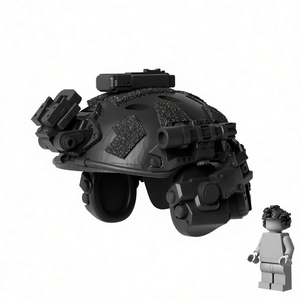 Ranger Helmet for Brick Minifigures