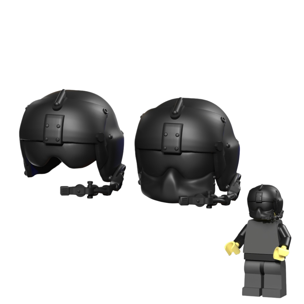 HGU-56/P Aviation Helmet for Brick Minifigures