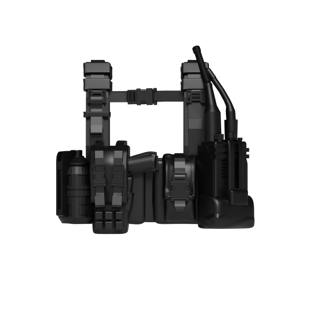 Scout Chest Rig for Brick Minifigures