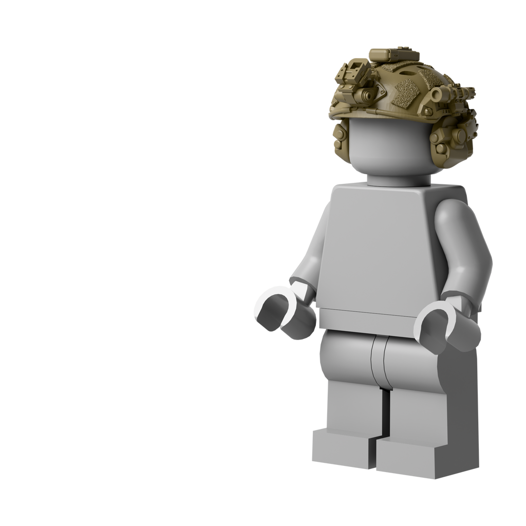 Ranger Helmet for Brick Minifigures
