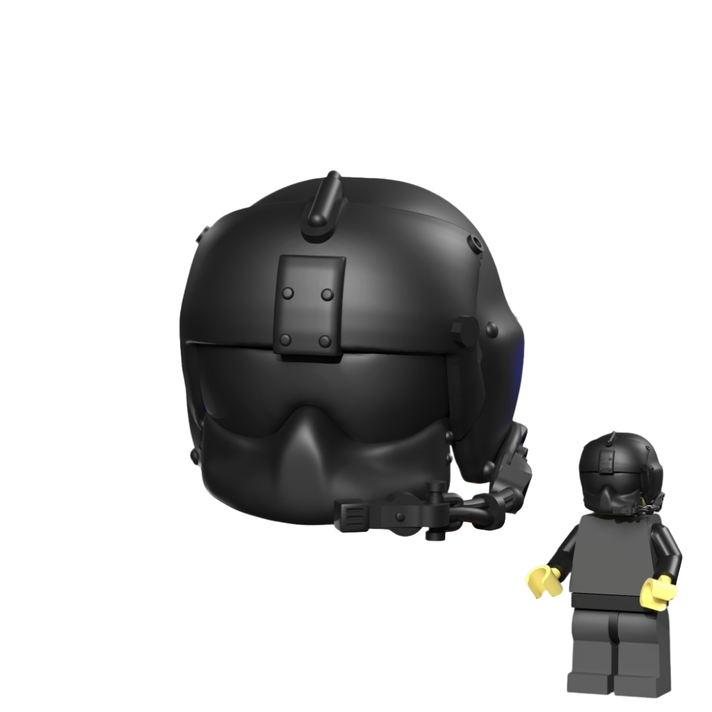 HGU-56/P Aviation Helmet for Brick Minifigures