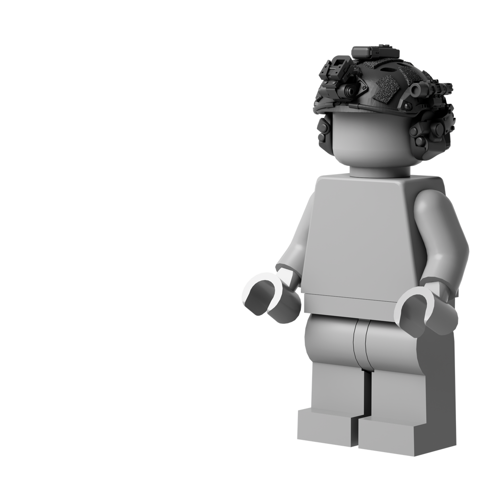 Ranger Helmet for Brick Minifigures