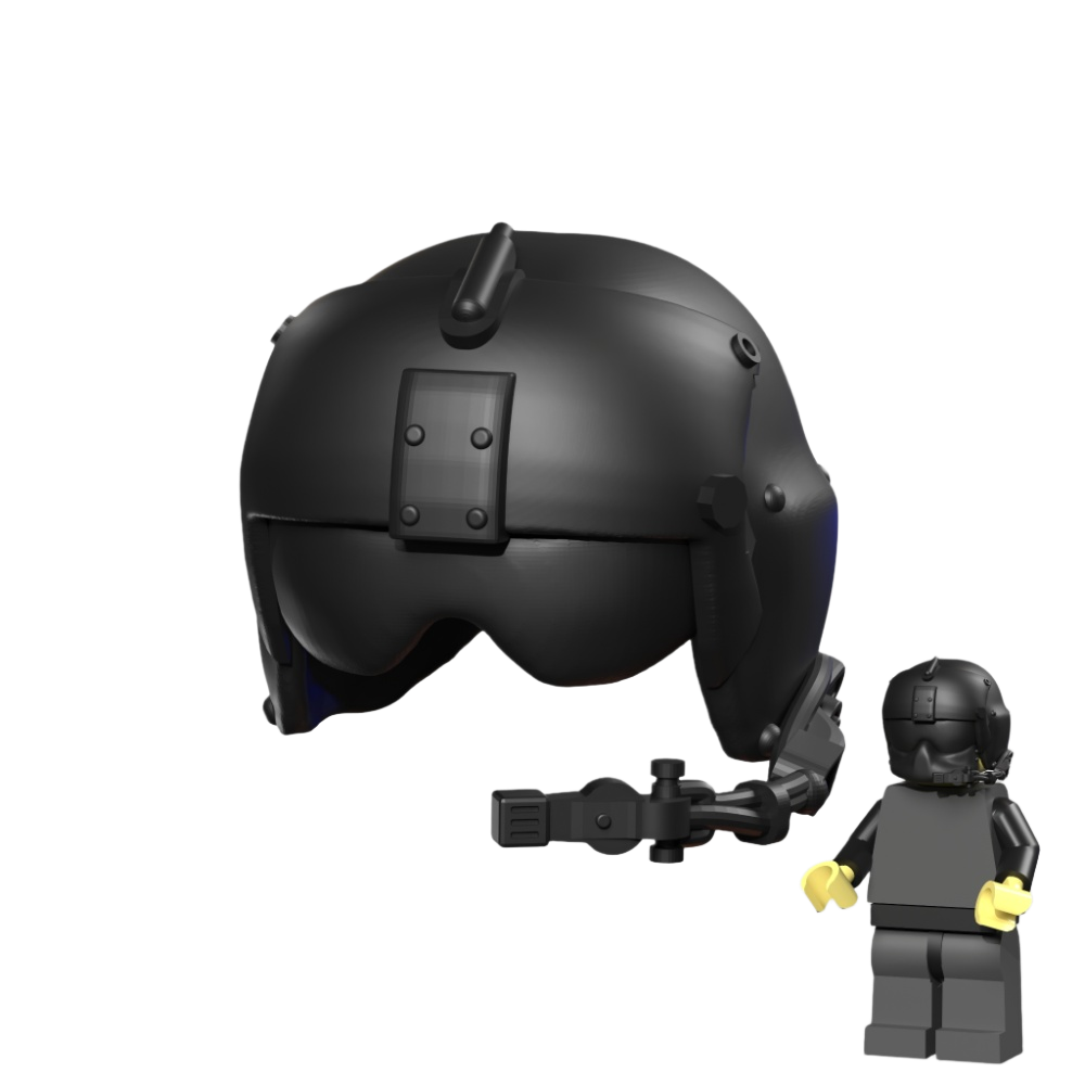 HGU-56/P Aviation Helmet for Brick Minifigures