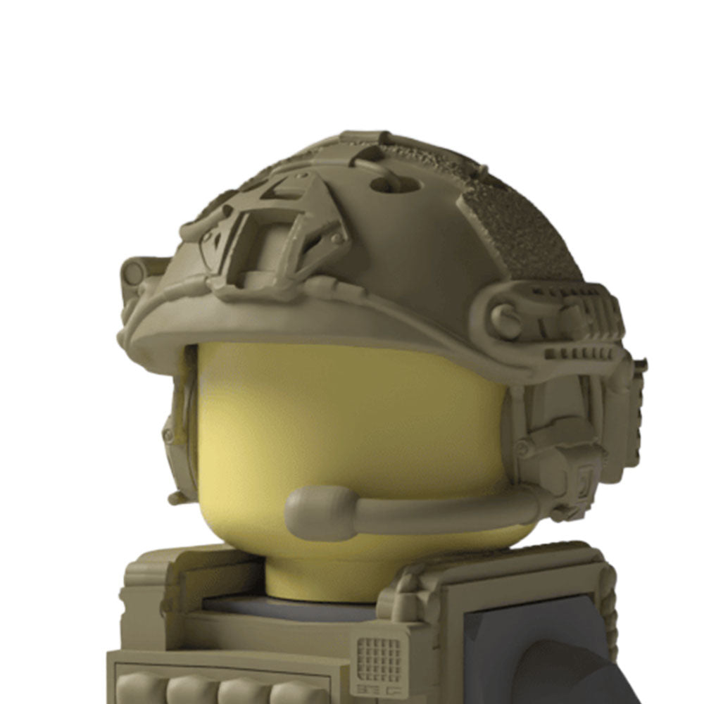 FAST Bump High Cut Helmet for Brick Minifigures