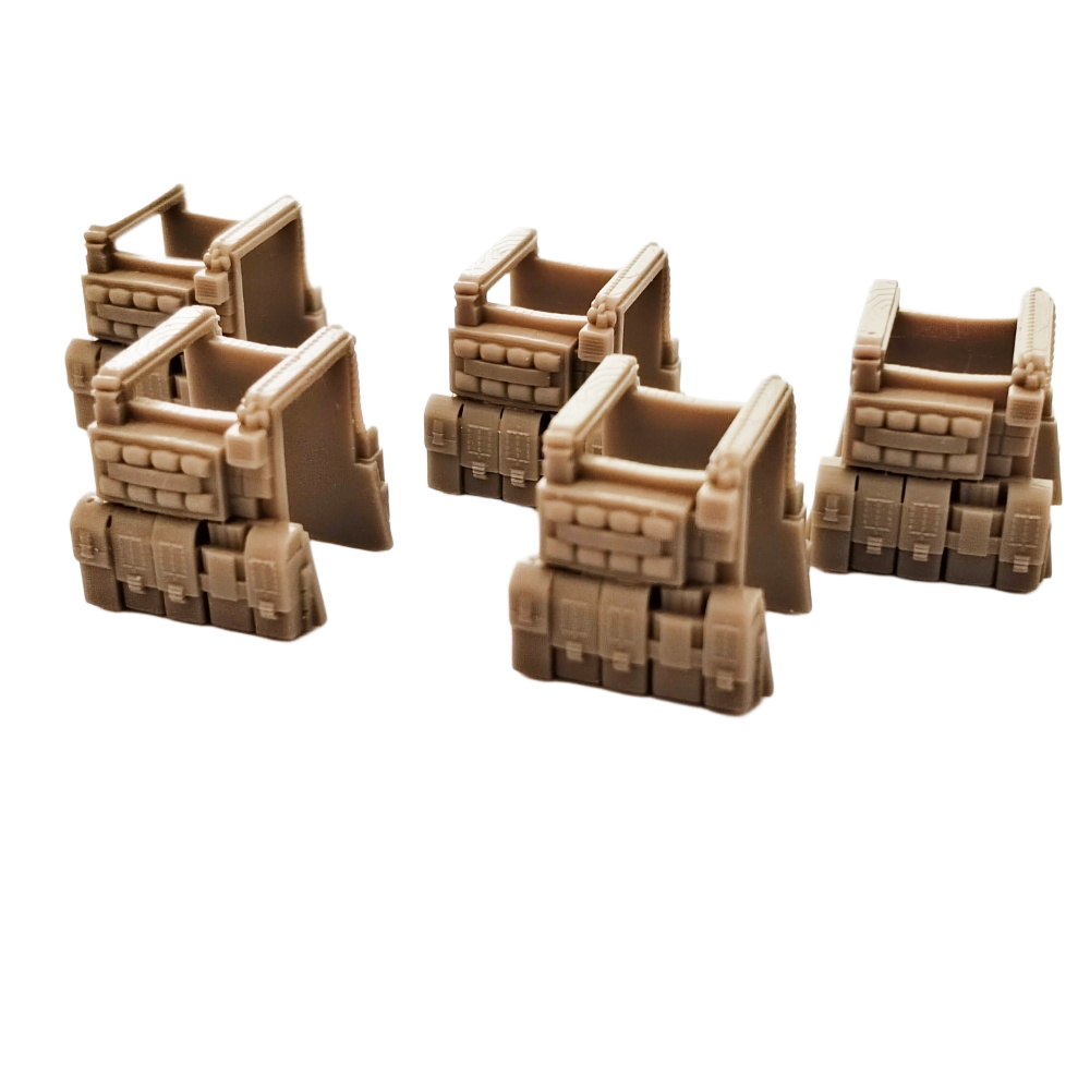 PC G3 Tactical Vest for Brick Minifigures
