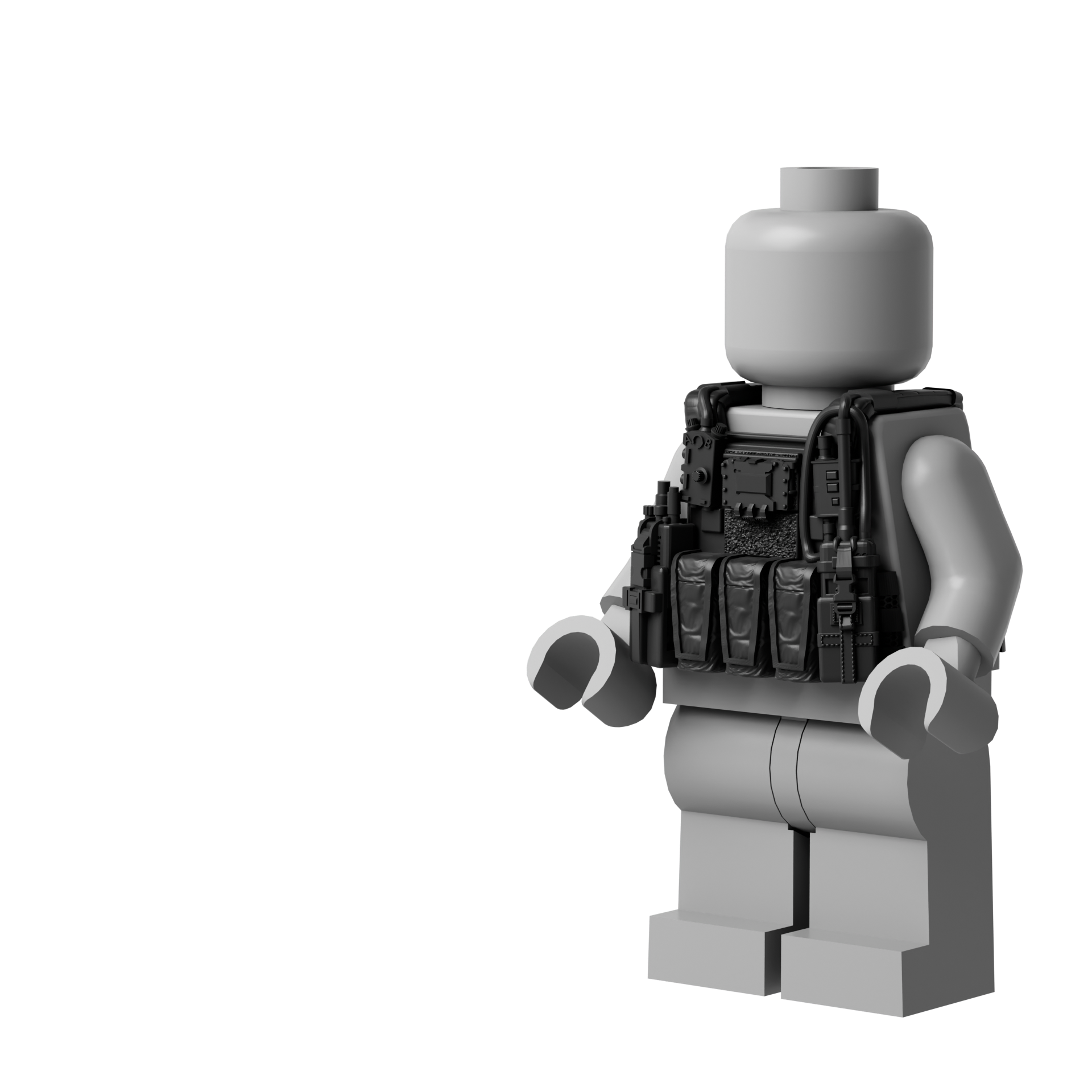 RE8 Tactical Vest – Black