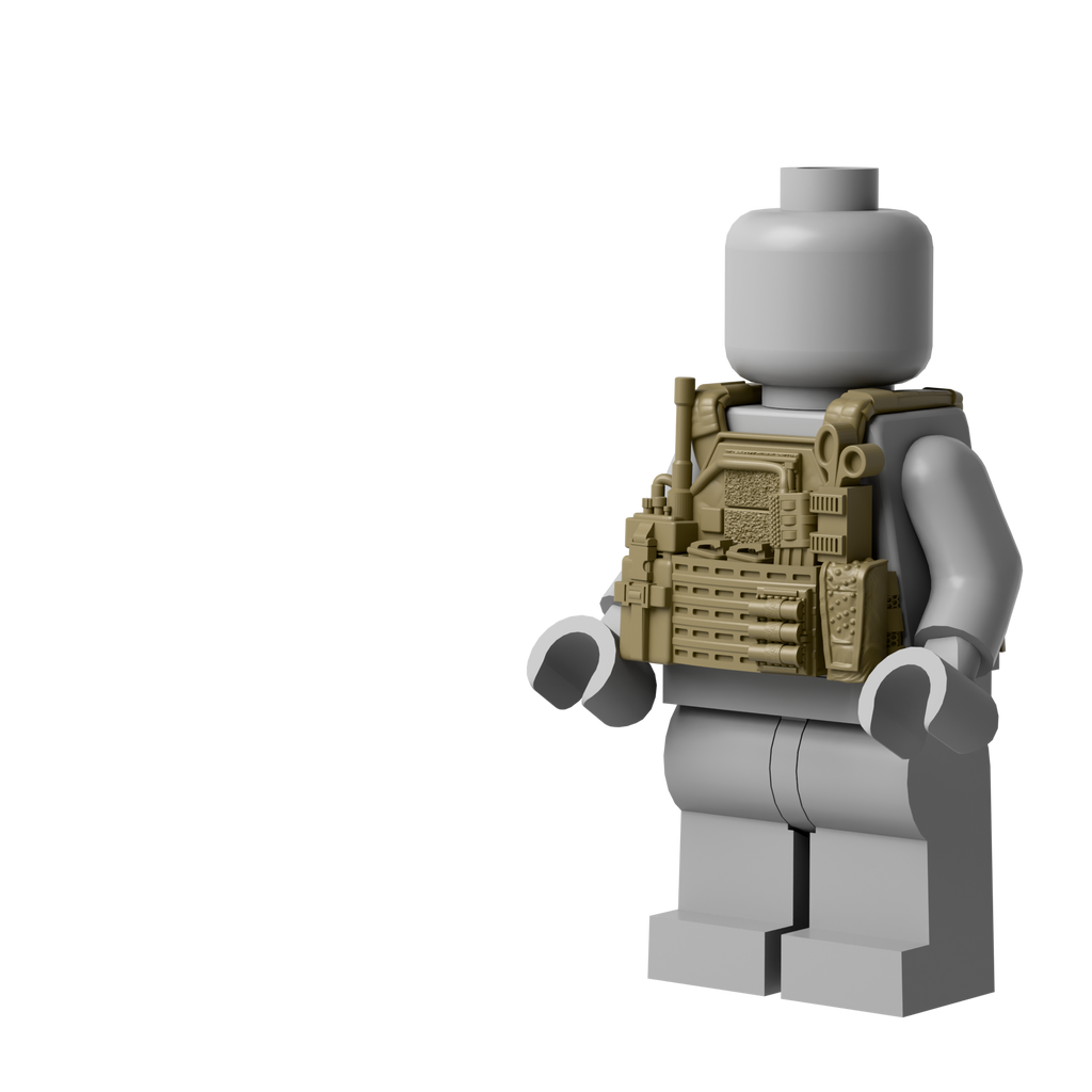 RE Tactical Vest 6-Piece Set for Brick Minifigures