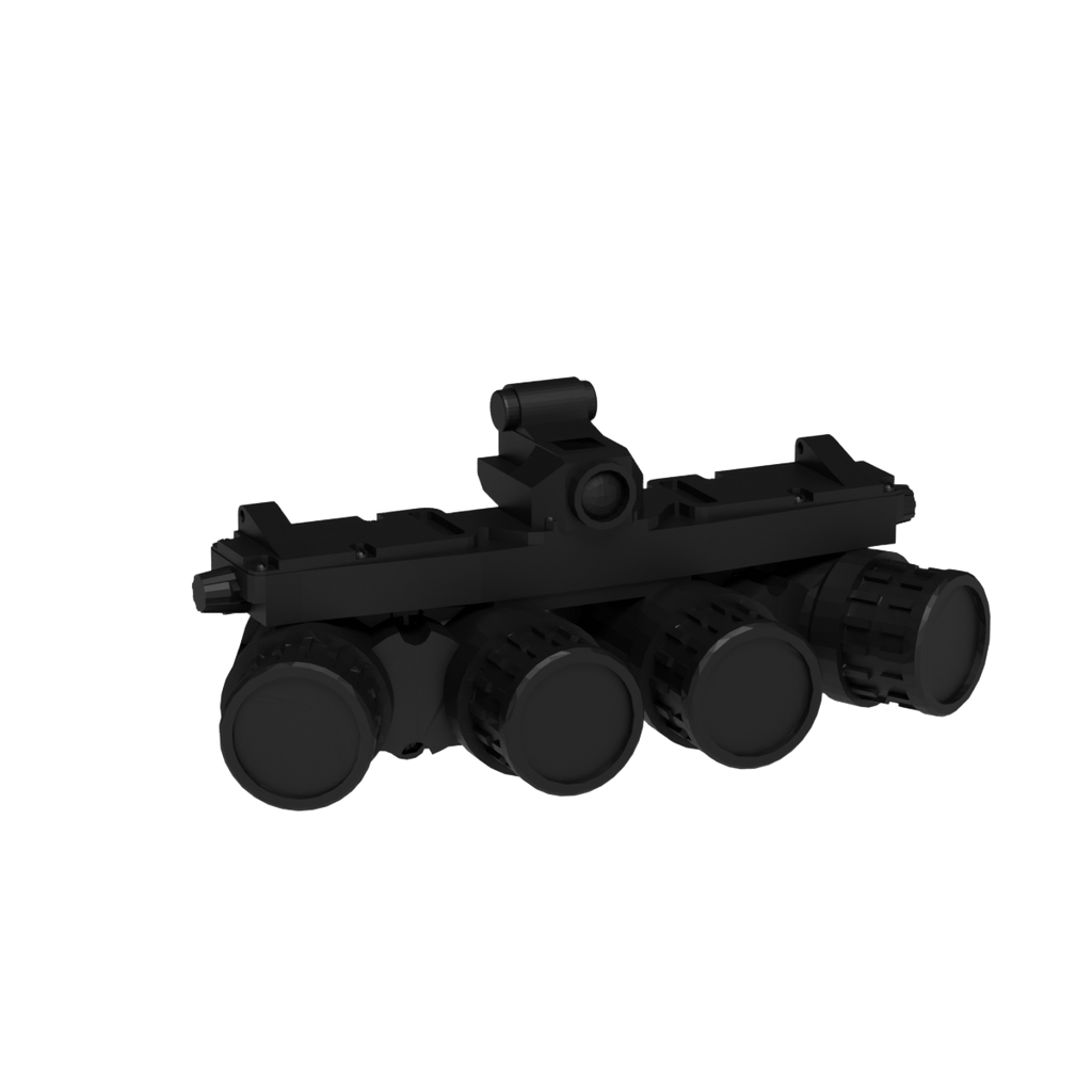 Quad Tube NVG for Tactical Brick Minifigures