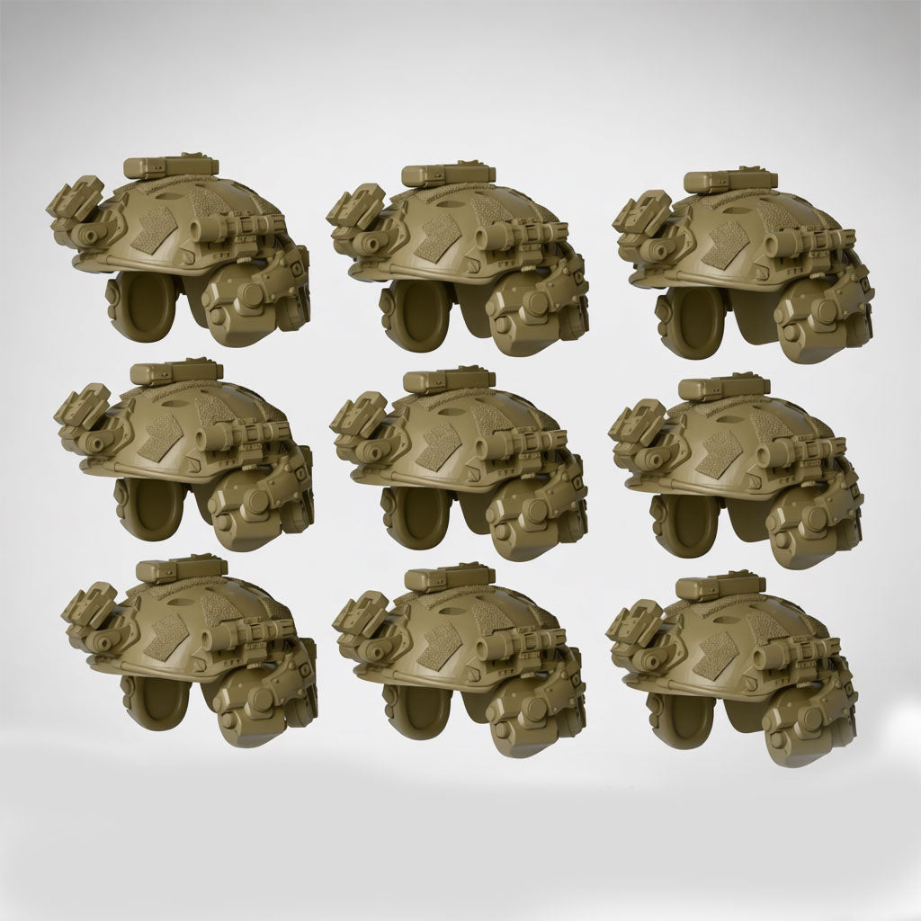Ranger Helmet for Brick Minifigures