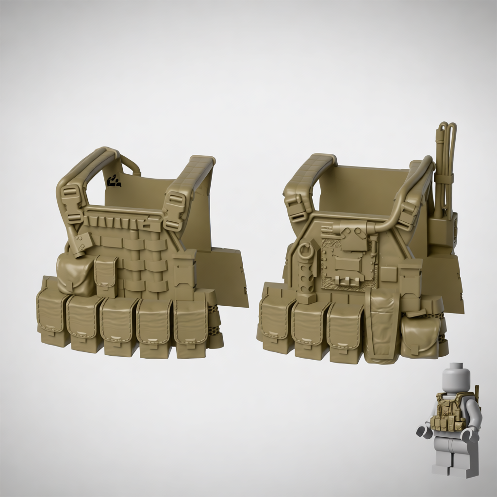 Bear Hunter Tactical Vest – Desert Tan