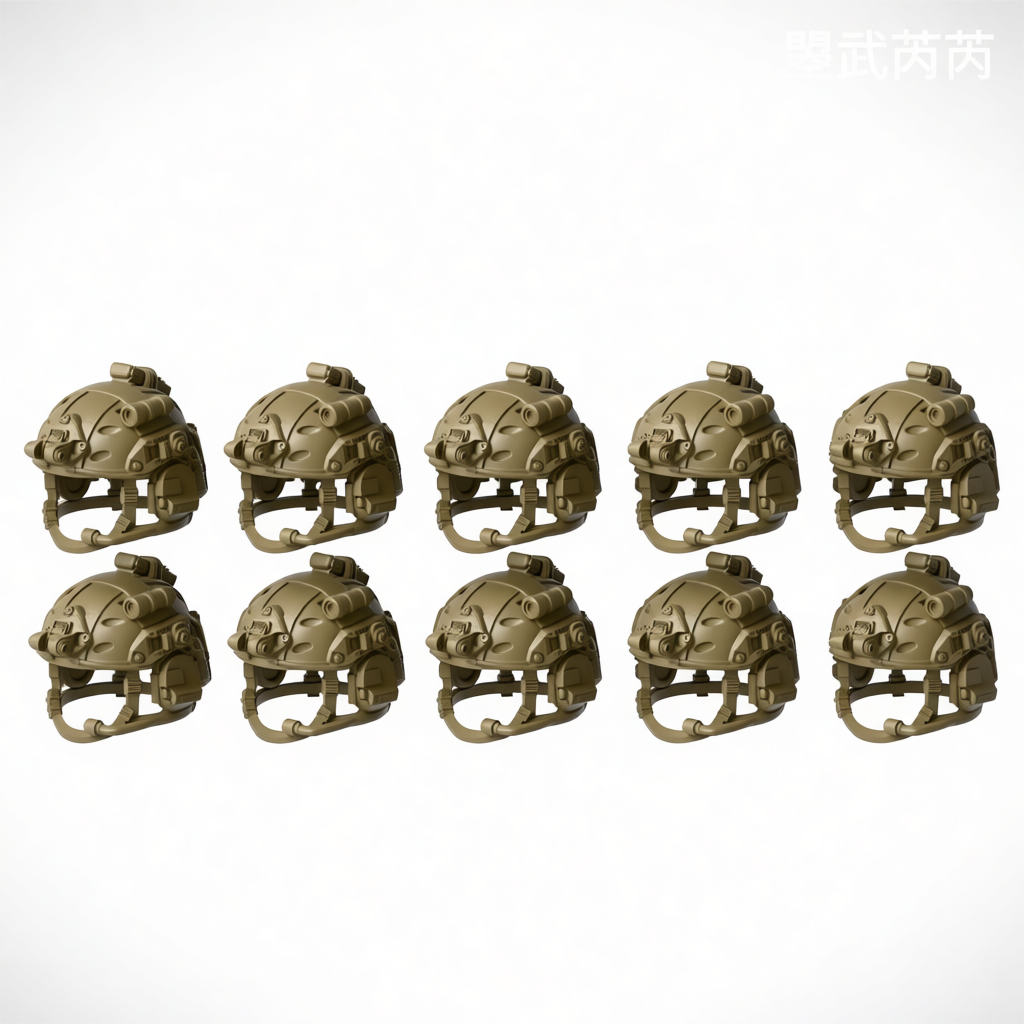 FAST Helmet Bulk Pack for Brick Minifigures