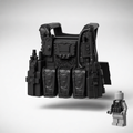 RE8 Tactical Vest – Black
