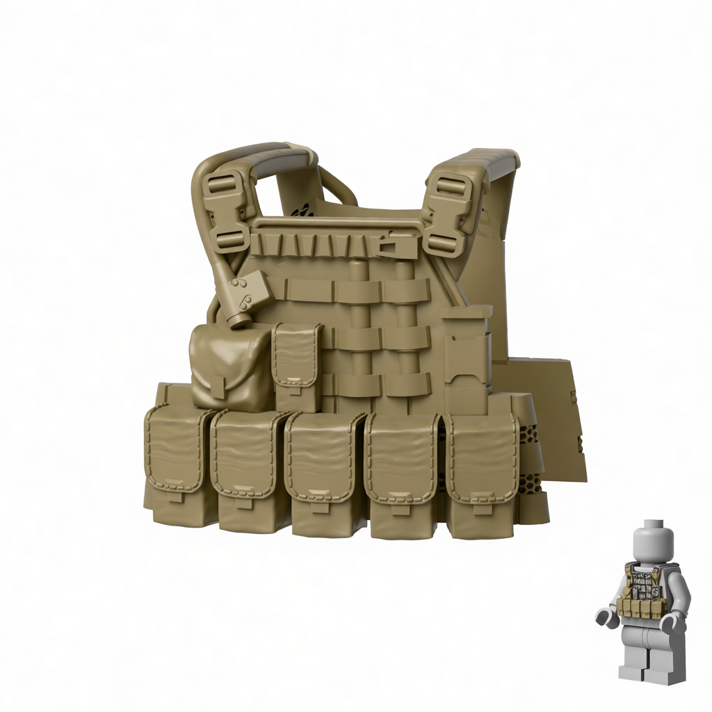 Bear Hunter Tactical Vest – Desert Tan