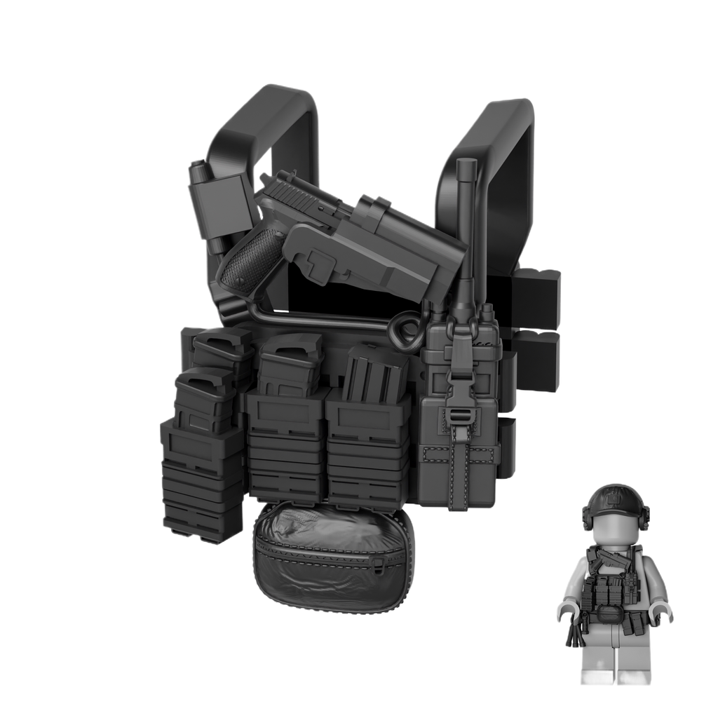 V7 Chest Rig System for Brick Minifigures