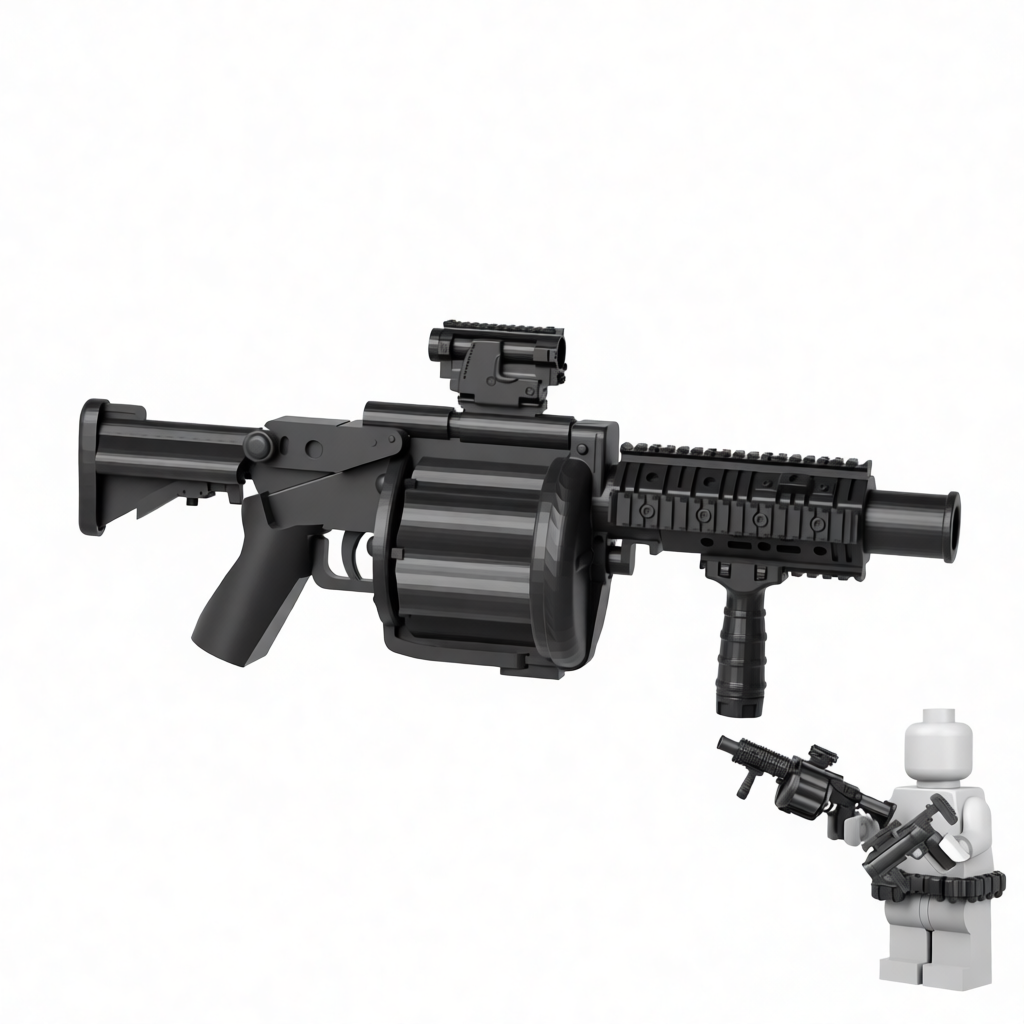 Grenadier Loadout Accessories for Brick Minifigures