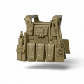 RE8 Tactical Vest – Desert Tan