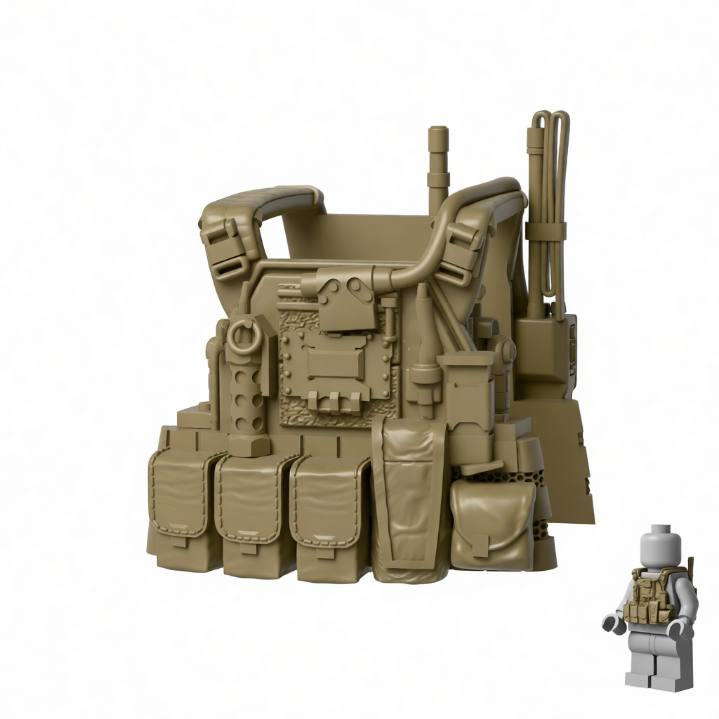 Bear Hunter Tactical Vest – Desert Tan
