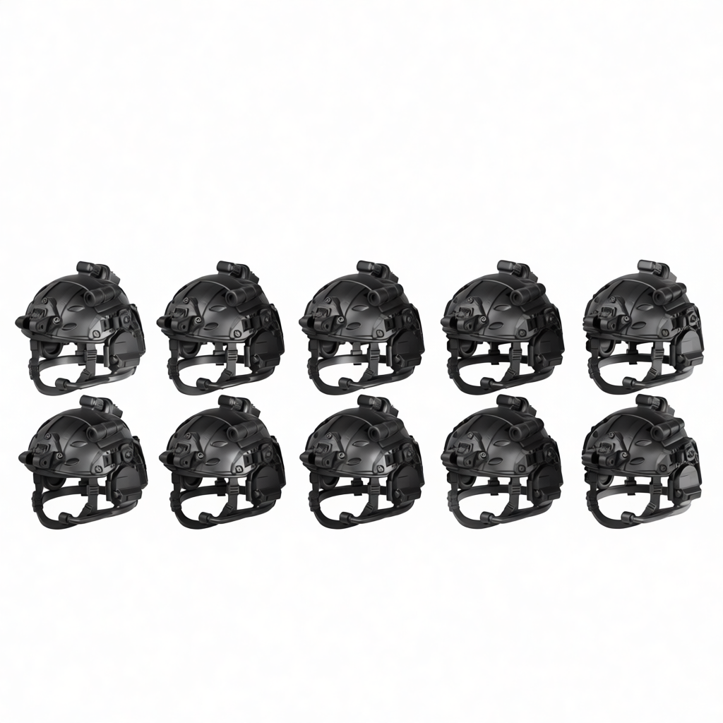FAST Helmet Bulk Pack for Brick Minifigures