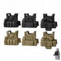 RE Tactical Vest 6-Piece Set for Brick Minifigures