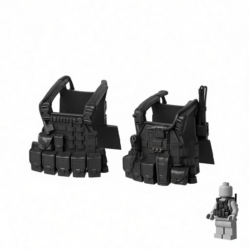 Bear Hunter Tactical Vest – Black