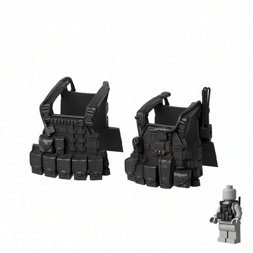 Bear Hunter Tactical Vest – Black