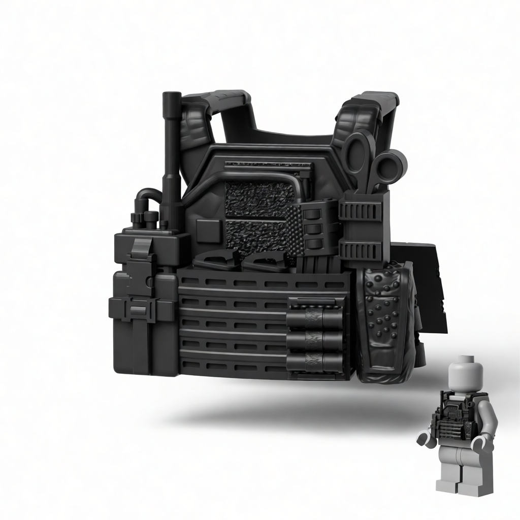 RE8 Tactical Vest – Black